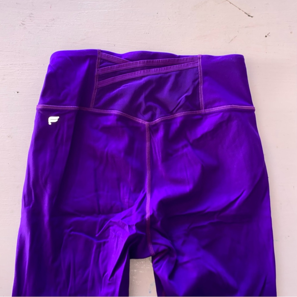 Fabletics Women's Leggings Motion 365 Trinity High Rise Amethyst Full 7/8 Purple